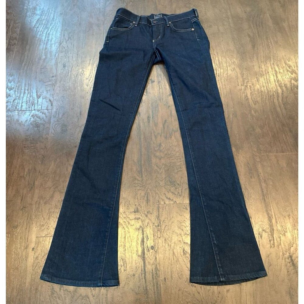 Citizens Of Humanity Dark Indigo Boot Cut Jeans